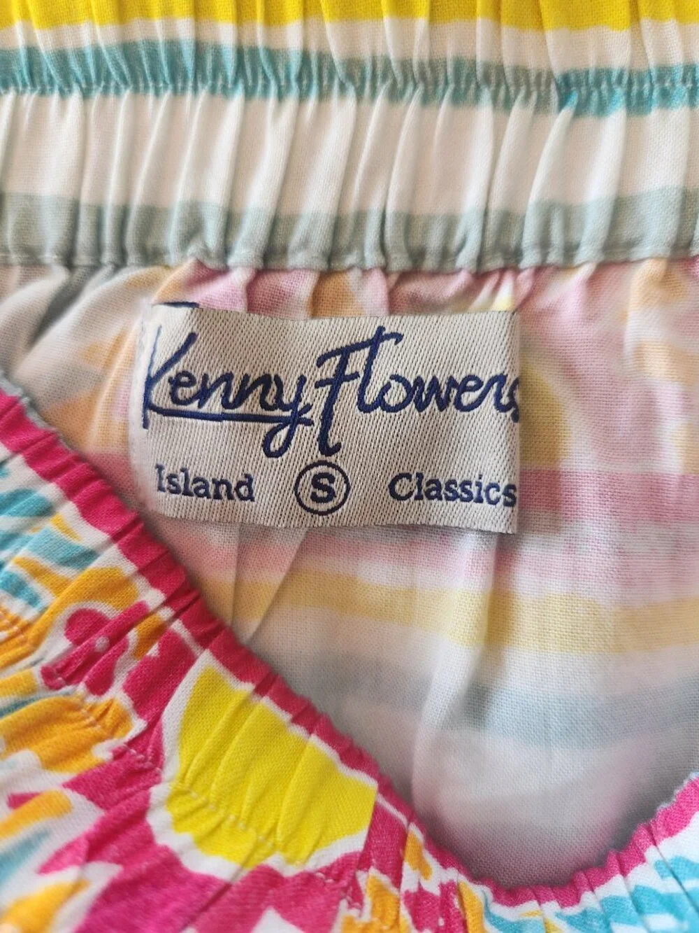 Kenny Flowers Cropped One-shoulder Top w/ Maxi Skirt Set | Small